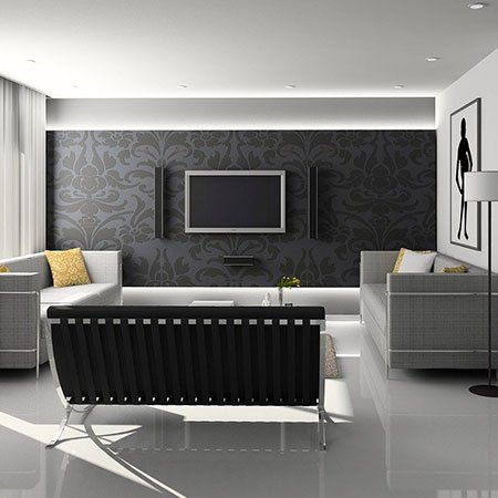 Living Room Interior Design Project